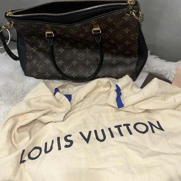 Authentic limited edition discontinued Louis Vuitton Pallas MNG Full NOIR - Picture 11 of 17